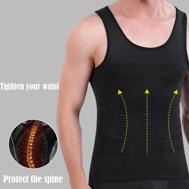 Pack Of 3 Imported Slim Vest Shaper For (Men) Buy 1 Get 2 Free